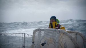 sailing upwind in a catamaran