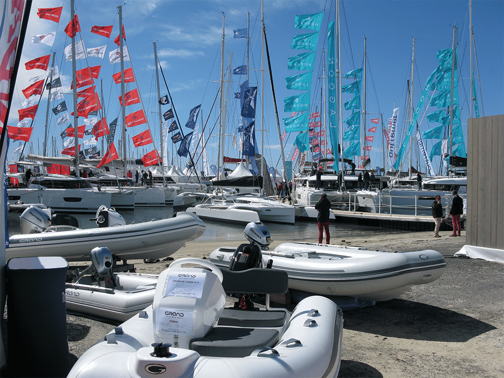 International multihull boat show in the Grande Motte