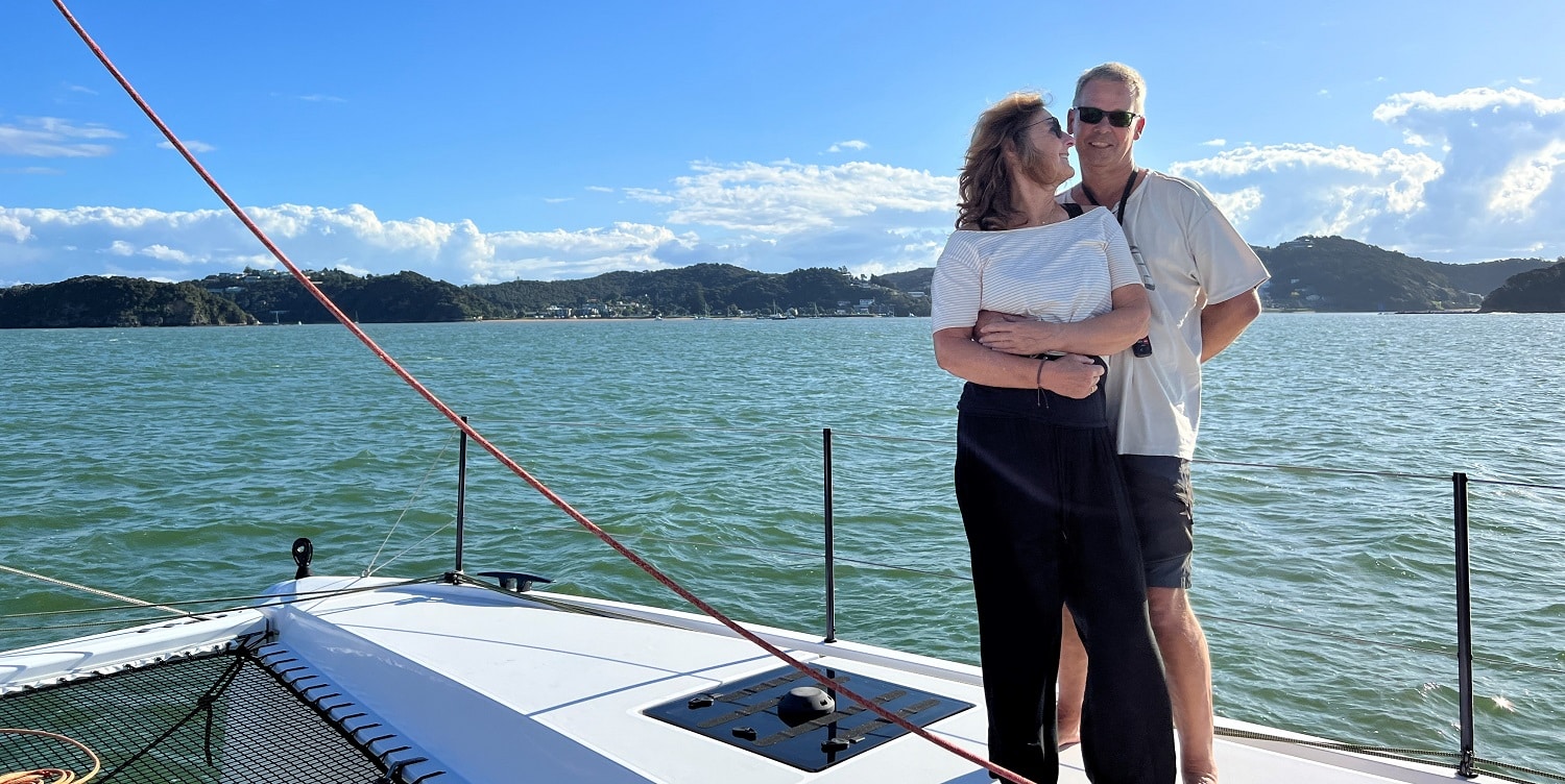 sailing great circle catamaran