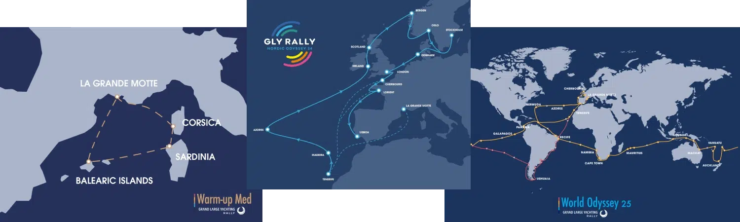 Grand Large Yachting Rally 2 choix rallyes - Outremer